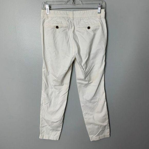 J. Crew White Ankle Pants‎ - Picture 3 of 3